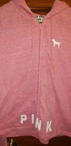 Pink zip up